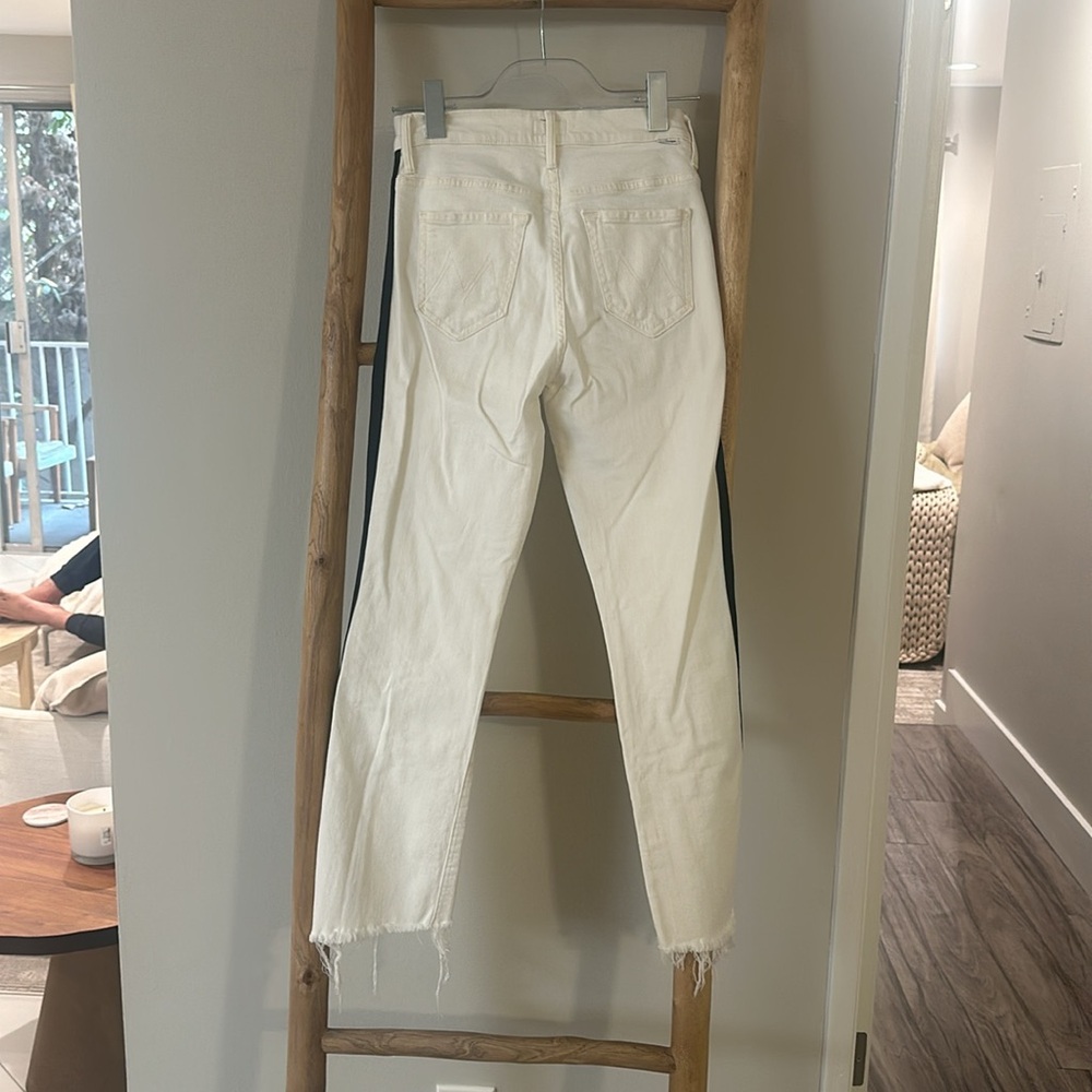 Mother Denim White Jeans - Picture 3 of 6